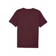 Koszulki sportowe męskie - Męska koszulka z grafiką i logo No. 1 PUMA Ruby Shimmer Red - miniaturka - grafika 1