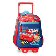 Plecaki szkolne i tornistry - Joumma Disney Cars Lets Race Plecak przedszkolny z wózkiem Czerwony 23x28x10 cm Poliester 6,44L, Czerwone, Plecak przedszkolny z wózkiem - miniaturka - grafika 1