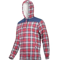Odzież robocza - LAHTI PRO Koszula flanelowa robocza ocieplana z kożuszkiem w kratę L41807 M - miniaturka - grafika 1