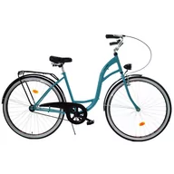 Rowery - Rower Dallas City 28" 1spd - morski z czarnym - miniaturka - grafika 1