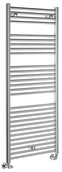 Grzejniki łazienkowe - Aqualine Alya - Grzejnik 142x45 cm, 415 W, chrom LLR107 - miniaturka - grafika 1