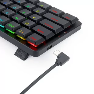 Redragon K615P-KBS Elise Pro Wireless Bluetooth Tri-Mode RGB czarna - Klawiatury - miniaturka - grafika 5