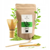 Herbata - Zestaw do parzenia matchy Japońska Matcha Bio Akcesoria Bambusowe 100g - miniaturka - grafika 1