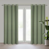 Zasłony - Eurofirany, Zasłona Rita, oliwkowa, 140x250 cm - miniaturka - grafika 1
