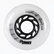 Akcesoria do skatingu - Kółka do rolek Powerslide Spinner 72/88A 4 szt. white - miniaturka - grafika 1