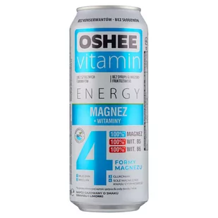 Oshee Vitamin Energy Napój gazowany o smaku gravioli i limonki 500 ml - Napoje energetyczne i izotoniczne - miniaturka - grafika 1