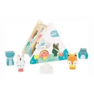 Sortery dla dzieci - Janod Trójkatny Sorter Kształtów - Pure - J05150 - miniaturka - grafika 1