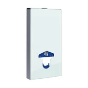 Stelaże i zestawy podtynkowe do WC - Balneo Fix-Frame Glass Stelaż podtynkowy WC biały ze szkła hartowanego - miniaturka - grafika 1