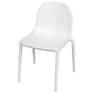 Fotele i krzesła ogrodowe - Krzesło Fresh białe - miniaturka - grafika 1