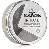 Dezodoranty i antyperspiranty męskie - Soaphoria In Black organiczny kremowy dezodorant dla mężczyzn 50 ml - miniaturka - grafika 1