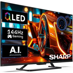 Telewizor SHARP 43HR7765E 43" QLED 4K 144Hz Google TV - Telewizory - miniaturka - grafika 1