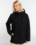 Kurtki damskie - BILLABONG Parka damska czarna M/10 - miniaturka - grafika 1