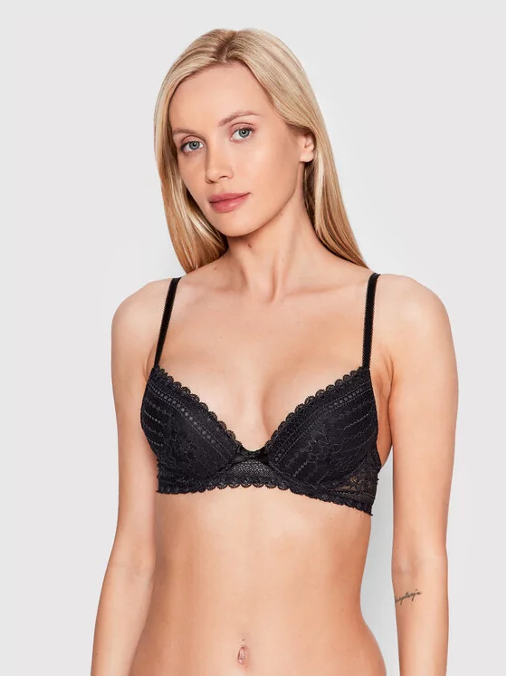 Etam Biustonosz push-up 6485468 Czarny