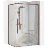 Kabiny prysznicowe - Rea Kabina prysznicowa SOLAR Miedziana Szczotkowana 120x90 - miniaturka - grafika 1