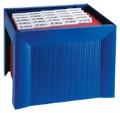 Pudła i kartony archiwizacyjne - HAN Miniarchiwum na teczki zawieszkowe Karat niebieskie HN190514-10 - miniaturka - grafika 1