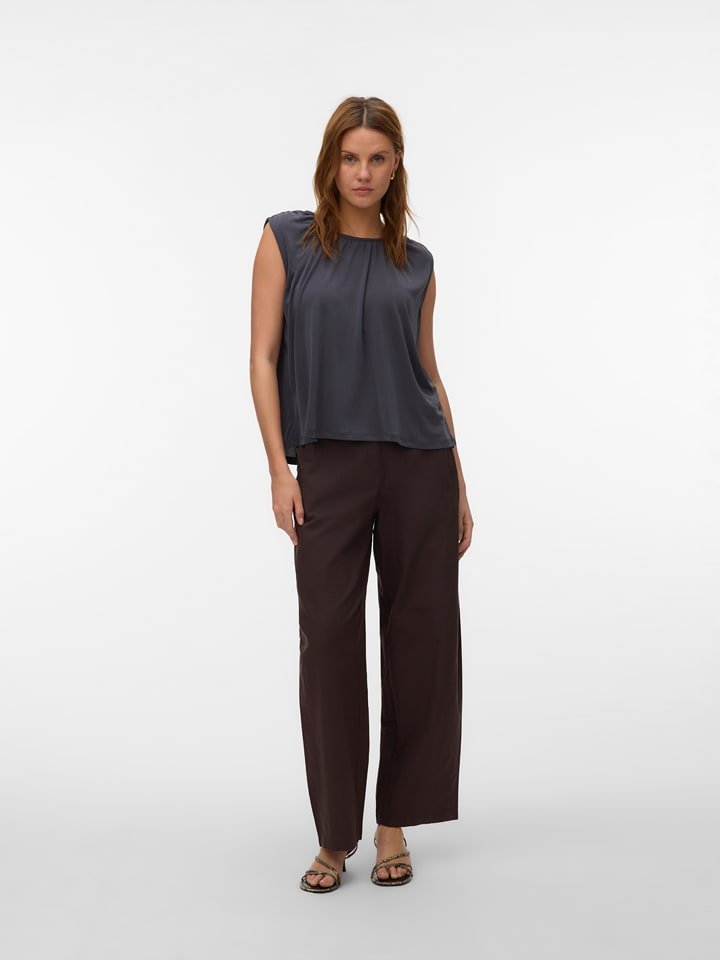 Vero Moda Bluzka w kolorze antracytowym