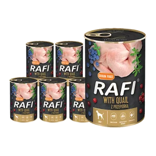 Dolina Noteci Rafi z przepiórką 6x400g 42516-uniw - Mokra karma dla psów - miniaturka - grafika 1