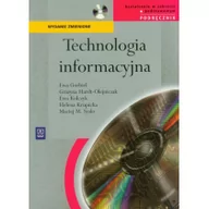 Podręczniki dla liceum - Technologia informacyjna podręcznik z płytą CD zakres podstawowy - miniaturka - grafika 1