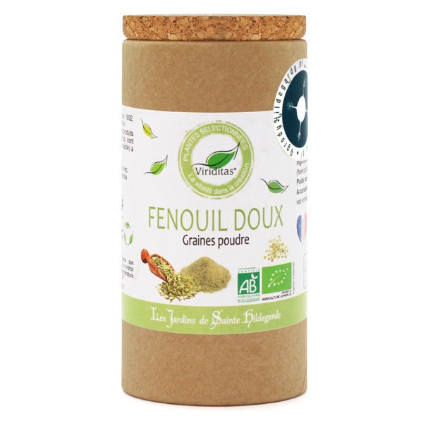 Przyprawy i zioła - Koper włoski nasiona w proszku 80g Bio* / Les Jardins de Sainte-Hildegarde