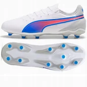 Piłka nożna - Buty Puma KING Match FG/AG 107863-02 biały 42 1/2 - miniaturka - grafika 1