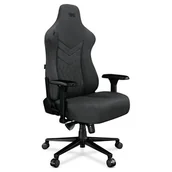 Fotele i krzesła biurowe - Fotel komputerowy biurowy YUMISU 2053 Magnetic Tkanina Gray Black - miniaturka - grafika 1