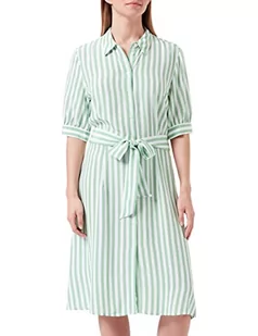 Tommy Hilfiger Luźna sukienka damska, Banker Stp/Botanical Green, 38 - Sukienki - miniaturka - grafika 1