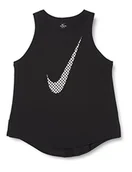 Kurtki damskie - Nike Damska kurtka W Nk Df Tank Icon Clash Plus Vest, czarny/biały, 4XL - miniaturka - grafika 1