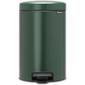 Kosze na śmieci - Brabantia Kosz kuchenny na śmieci pedałowy 12L NewIcon zielony Pine 304040 304040 - miniaturka - grafika 1