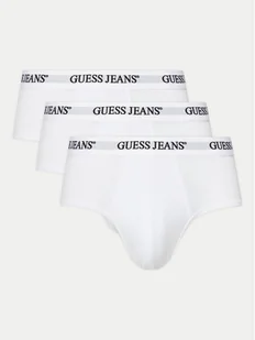 Guess Jeans Komplet 3 par slipów M4BZ43 K6YW1 Biały - Majtki męskie - miniaturka - grafika 1