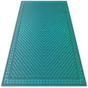 Dywany - Modny winylowy dywan Geometryczne romby 60x90 cm - miniaturka - grafika 1