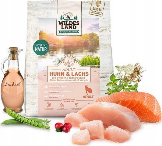Wildes Land Wildes Land Cat Classic Adult Huhn & Lachs 400g