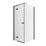 Kabiny prysznicowe - Kabina Prysznicowa Reflexa Black 110X110X200 - miniaturka - grafika 1