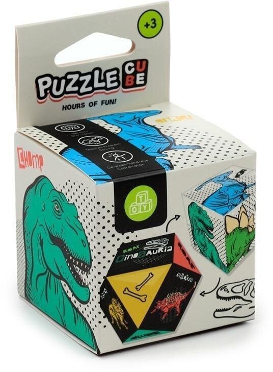 Puzzle układanka kostka Dinosauria