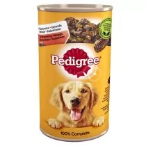 Pedigree Z Wołowiną W Galaretce Karma Pełnoporcjowa 1200 G - Mokra karma dla psów - miniaturka - grafika 2