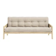 Sofy i kanapy - Wielofunkcyjna sofa Karup Design Grab Natural Clear/Beige - miniaturka - grafika 1