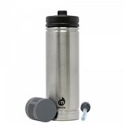 Shakery i bidony sportowe - Butelka Mizu V7 650ml 360 Everyday Kit stainless - miniaturka - grafika 1