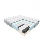 Materace - JANPOL NOLLI – materac multipocket sprężynowy Rozmiar - 160x200 Kolor - beż Pokrowiec - Adaptive - miniaturka - grafika 1