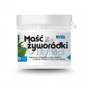 VIRDE Virde Maść z żyworódki i konopi 100ml - Żele i maści lecznicze - miniaturka - grafika 1