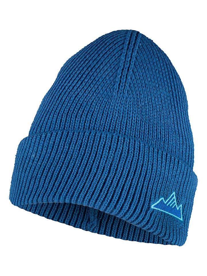 Buff Czapka w kolorze niebieskim