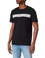 Koszulki męskie - CASUAL FRIDAY Męski T-shirt, 194007_anthracite Black, S - miniaturka - grafika 1