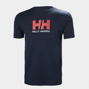 Męski t-shirt z nadrukiem HELLY HANSEN HH LOGO T-SHIRT - Koszulki sportowe męskie - miniaturka - grafika 1