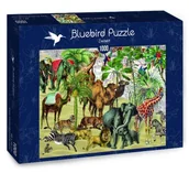 Puzzle - Puzzle 1000 Afrykańskie zwierzęta na pustyni Nowa - miniaturka - grafika 1