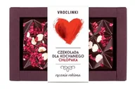 Czekolada - Czekolada Gorzka Z Malinami I Orzechami Laskowymi Dla Kochanego Chłopaka - miniaturka - grafika 1