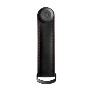 Skórzane etui na klucze Orbitkey Key Organiser Crazy Horse - obsidian / red - Etui na klucze - miniaturka - grafika 2