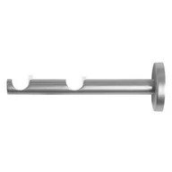 Akcesoria do wystroju okien - Wspornik podwójny Tokyo II satyna - miniaturka - grafika 1