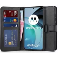 Etui i futerały do telefonów - Tech-Protect Etui Wallet do Motorola Moto G72 Czarny - miniaturka - grafika 1