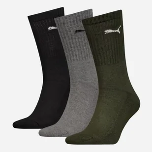 Skarpety unisex Puma SPORT CREW 3-PACK wielokolorowe 88035528 - Skarpetki damskie - miniaturka - grafika 1