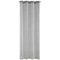 Firany - Firana na taśmie Zoran 200 x 280 cm szaro-srebrna Inspire - miniaturka - grafika 1