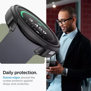 Etui Spigen Liquid Air do Samsung Galaxy Watch 6 (44 mm) matte black - Akcesoria do smartwatchy - miniaturka - grafika 12