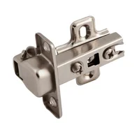 Zawiasy, okucia i inne akcesoria - Zawias nakładany + prowadnik - miniaturka - grafika 1